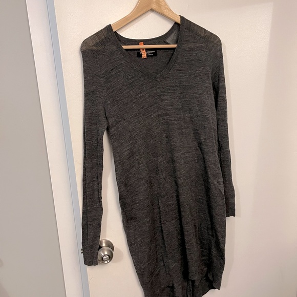 Like-New Stunning All Saints Asymmetrical Dress, Size 4 - Picture 3 of 6